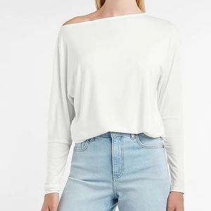 Express off the shoulder tee